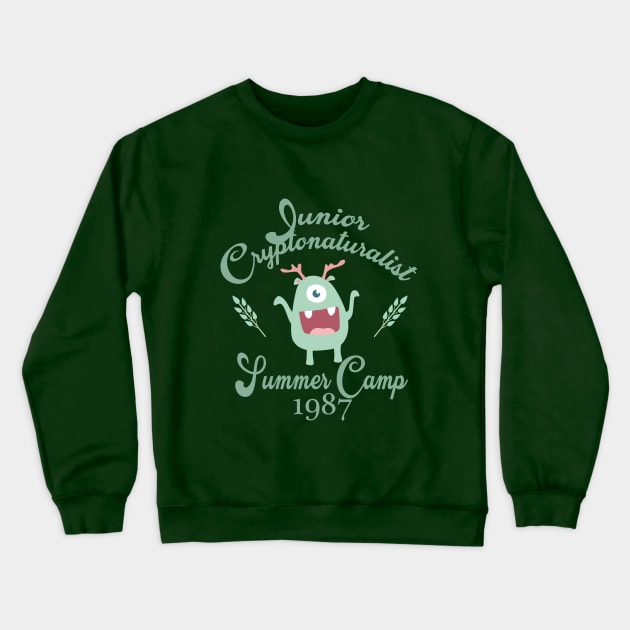 Junior CryptoNaturalist - Peepers Crewneck Sweatshirt by Cryptonaturalist